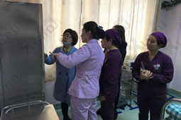 华谋咨询为某医院进行6s打现场造验收